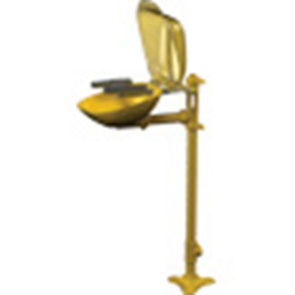Poste de douche oculaire Halo avec couvercle