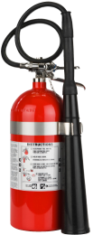 Extincteur CO2 Strike First 10 lb pour salles de serveurs