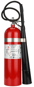 Extincteur CO2 Strike First 15 lb pour panneaux électriques commerciaux