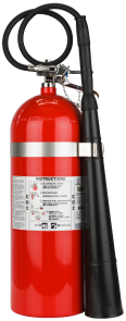 Extincteur CO2 Strike First 20 lb pour panneaux électriques industriels